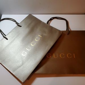 Authentic Gucci paper bags (Large) x 2